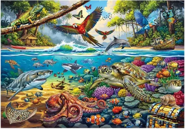 ANATOLIAN Puzzle Tropický sen XL