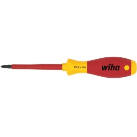 Wiha 00847 VDE krížový skrutkovač PH 1 Dĺžka drieku: 80 mm DIN ISO 8764, DIN EN 60900; 00847