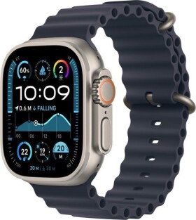 Apple Watch Ultra 2 GPS + Cellular 49mm Titanium Case Ocean Band Modrý (MX4D3KS/A)