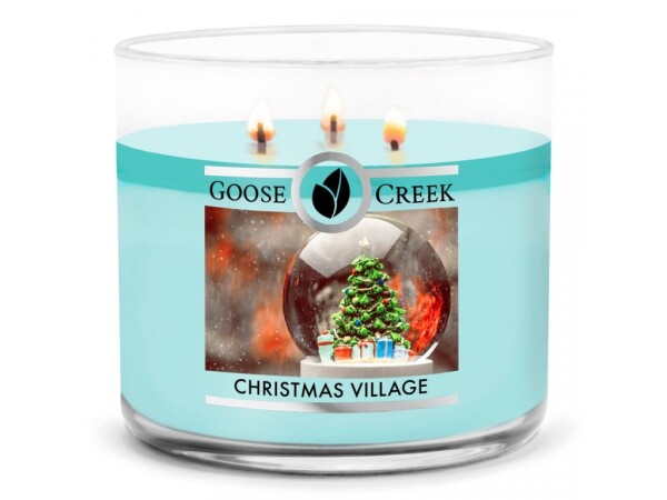 Goose Creek - Vianočná dedina Vonná sviečka 411 g