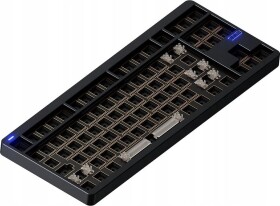 Nuphy - NuPhy Gem80 QMK/VIA Wireless Custom Mechanical Keyboard - Bezdrôtová Klawiatura Mechaniczna Obsidian Black Brak Brak keycapów