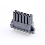 Molex vstavaná pinová lišta (štandardná) Počet pólov 12 447691201 1 ks Tray; 447691201