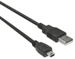 PremiumCord kábel USB 2.0 AB mini 5pinov 3M (8592220004941)