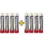 Panasonic Pro Power 4+4 gratis mikrotužková batérie typu AAA alkalicko-mangánová 1.5 V 8 ks; 136005