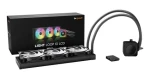 Be quiet! Light Loop IO LCD 360mm čierna / Vodné chladenie CPU / 3x120mm ventilátor / IPS displej 2,1 "/ RGB LED (BW032)