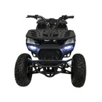 Mamido Detská benzínová štvorkolka RamiGO MONSTER 200CC čierno-oranžová