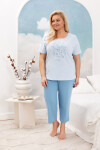 DÁMSKE PYŽAMO 4009 L/26 Modrá M