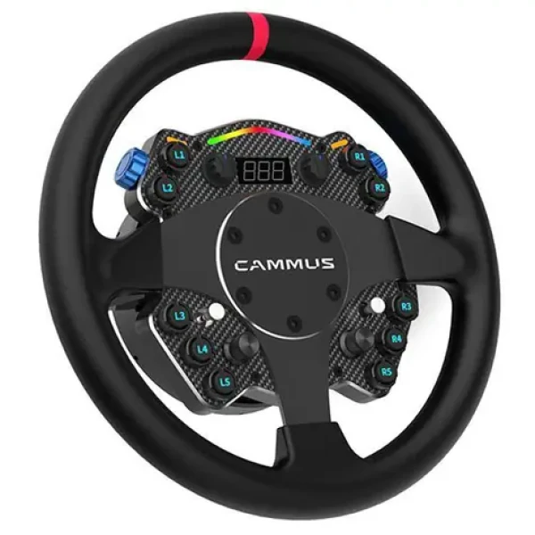 Cammus C12 Direct Drive čierna / Závodný volant / 2 pádla / 20 tlačidiel (C12)
