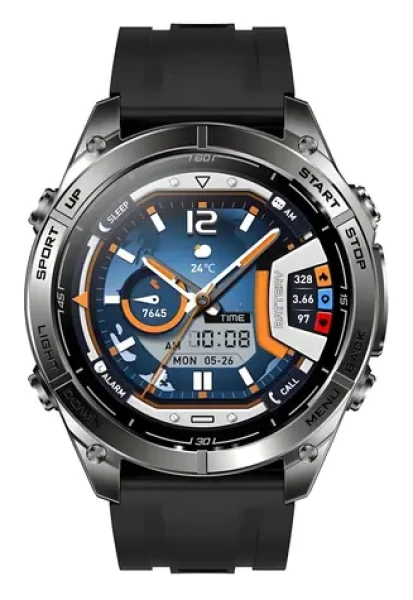 CARNEO GTR Atlas HR+ čierna / Chytré hodinky / 1,43 "AMOLED / 466x466 / IP68 / GPS / BT (8588010359681)