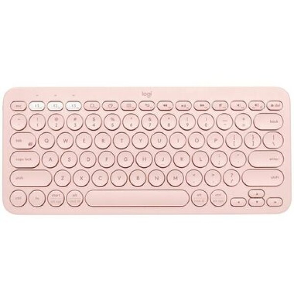 Logitech Wireless K380 DE ružová / Bezdrôtová klávesnica / DE layout / Bluetooth (920-009583)