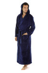 Pánsky župan Siena s kapucňou 3156 5952 midnight - Vestis XXL
