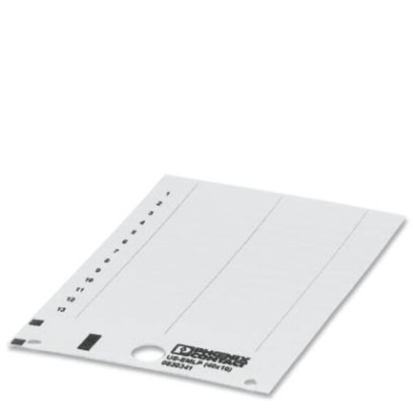 Plastic label US-EMLP (40X10) 0830341 Phoenix Contact; 0830341