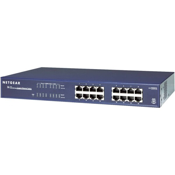 NETGEAR JGS516v2 sieťový switch 16 portů 1 GBit/s; JGS516-200EUS