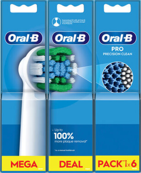 Oral-B EB20-6 Precision Clean / Náhradná hlavica / 6ks (EB20RX-6)