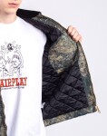 Carhartt WIP OG Detroit Jacket Camo Combi, Green/Black stone washed XL