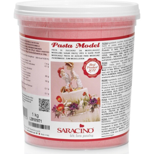 Modelovacia hmota svetloružová 1 kg - Saracino - Saracino