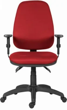 Powerton Anna červená / Kancelárske ergonomické kreslo / nosnosť 120 kg (MKWPANKDCRVA)