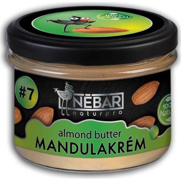 Nébar mandľová pasta 100% (180 g) - dortis - dortis