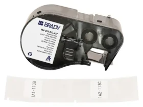 BRADY samolaminovacie otočné vinylové štítky / Štítky do tlačiarne / pre M410, BMP41, M510, BMP51, BMP53 a M511 (M4-203-RO-427)