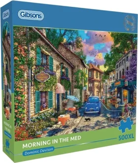GIBSONS Puzzle Ráno v Stredomorí XL