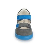 Chlapčenské sandále Barefoot TERY GREY, Protetika, sivá - 21