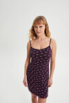 Vamp - Nočná košieľka na ramienka 19781 - Vamp blue plum L