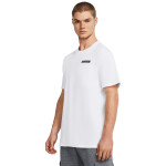 Tričko Under Armour HW ARMOUR LABEL SS Tee White/ Black XS