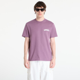Tričko Carhartt WIP S/S University Script T-Shirt UNISEX Phlox/ White XS