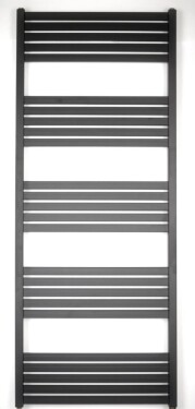 Radiátor kombinovaný SAT KH 150x60 cm čierna matná SATRAKH6001500BL SATRAKH6001500BL