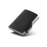 Mini peňaženka Mondraghi Saffiano Plus Black