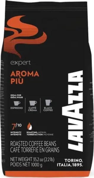 Lavazza Expert PLUS Aroma Piu 1 kg / Zrnková káva / 60% Arabica 40% Robusta (6392-0)