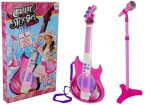 Mamido Gitara s mikrofónom rocková hviezda so zvukom