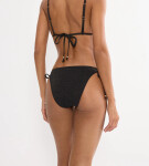 SUMMER SUNSET - Tai bikiny s viazaním a lurexovými trblietkami Triumph BLACK 44