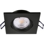 Deko Light Samsola, eckig, Schwarz 110049 stropná lampa čierna (matná); 110049