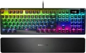 SteelSeries Apex Pro (US) čierna / Herná klávesnica / Mechanická / OmiPoint / RGB podsvietenie / US layout (64626)