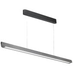 V-TAC VT-7-35-MG 23347 LED stropné svietidlo LED LED En.trieda 2021: F (A - G) 36 W sivá; 23347