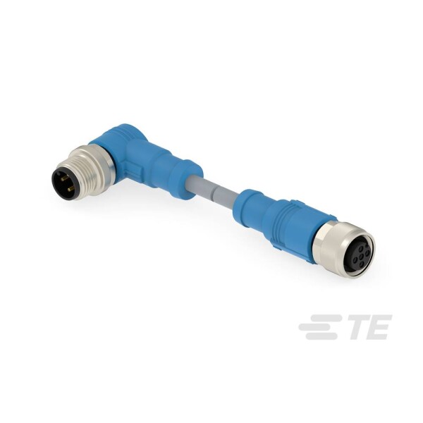 TE Connectivity upravený zástrčkový konektor pre senzory - aktory, T4162223004-002, 1 ks; T4162223004-002