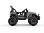 Mamido Mamido Elektrické autíčko Buggy BIG FOOT 4x4 sivé 24V | 800W | 60 kg | EVA | LED | 2,4 Ghz | ECO koža