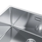 VELAZO Jednokomorový oceľový drez 54 x 44 cm INOX, Velazo VELAZ5444