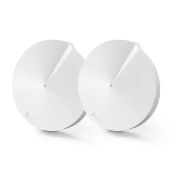 TP-LINK Deco M9 Plus (2-pack) / WiFi systém MESH AC2200 / Tri-band / 2.4GHz - 400Mbps / 5GHz - 2x 867Mbps / 2x GLAN (Deco M9 Plus(2-pack))