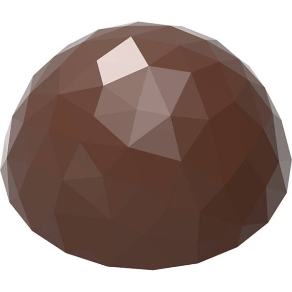 Forma na pralinky, polokruh, faseta 30 mm - CHOCOLATE WORLD - CHOCOLATE WORLD