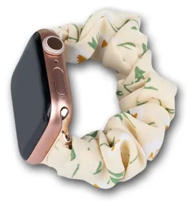 Hurtel Fabric Band žltá pre Apple Watch 42/44/45 mm / Remienok / Elastický / Textilný