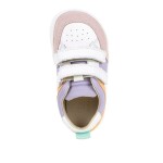 Dievčenské barefoot textilné tenisky LOOP WHITE/LILA Froddo G3130282-8 - 25
