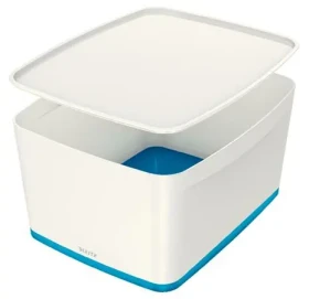 Leitz MyBox Wow Úložný box s vekom veľkosť L bielo-modrá (52161036)