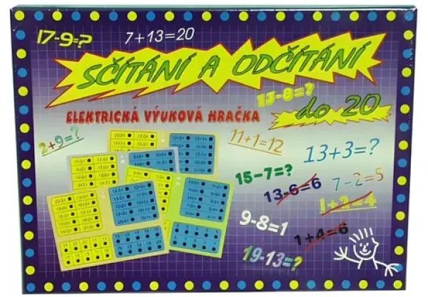SLOBODA Náučná hra Sčítanie a odčítanie do 20