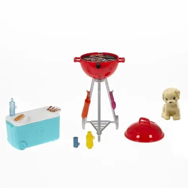 Mattel GRG75 Barbie Mini herný set s maznáčikom