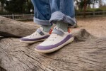 Aylla Shoes Ruraq Junior fialové celoročné nízke barefoot topánky 33 EUR