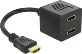 DeLock adaptér HDMI samec na 2x HDMI samica (65056)