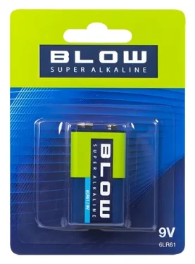 Batéria 9V 6LR61 Super Alkaline blister / Alkalická batéria / 1 ks (82-519#)