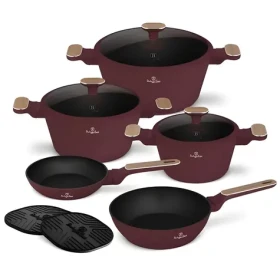 BERLINGERHAUS Sada riadu Leonardo Nordic Collection / titánový povrch / 10 ks (BH-8305)